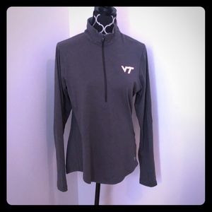 3/4 zip VT shirt